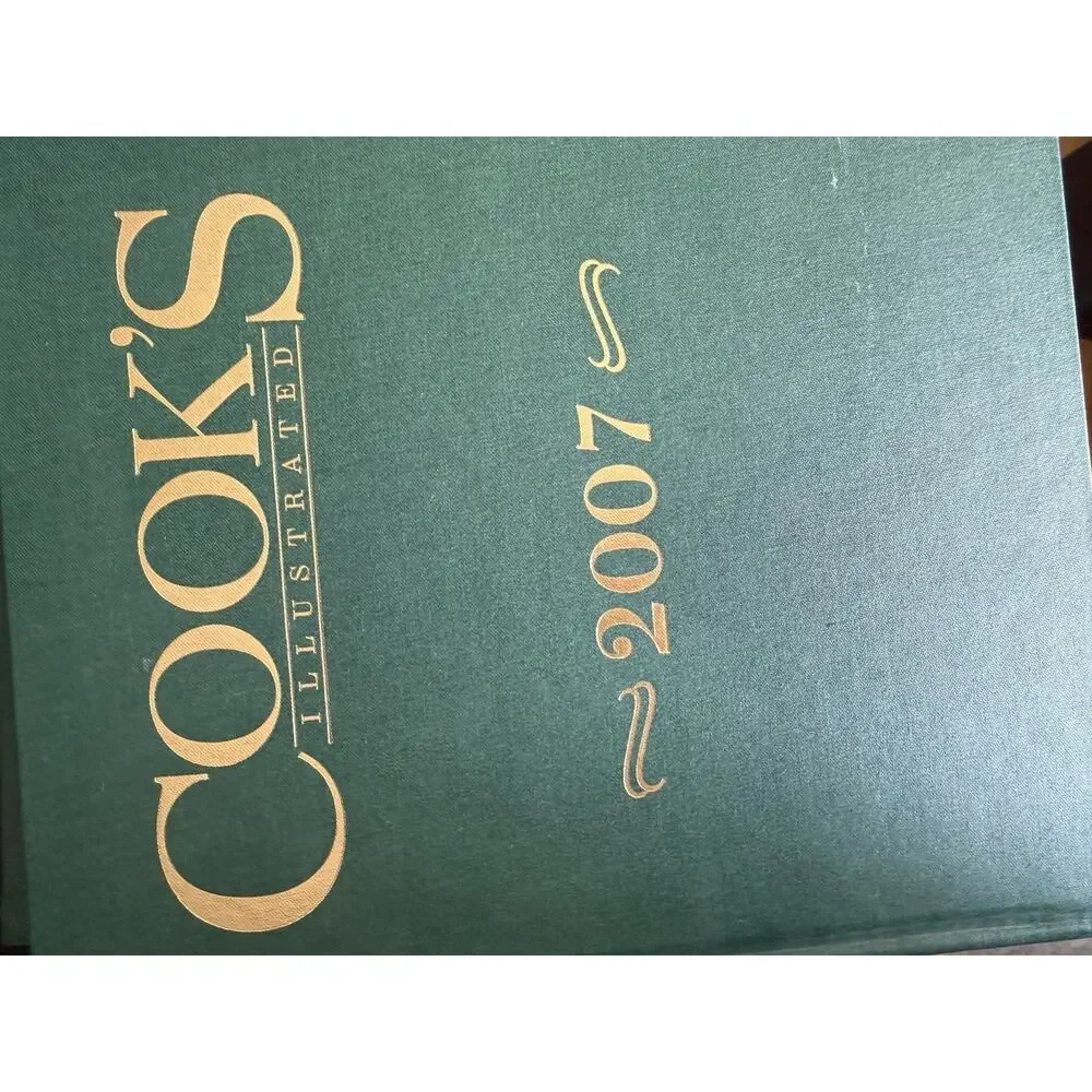 Cooks Illustrated Bound Lot of 7 Cookbooks Recipes Culinary Arts 2006,7,9,..